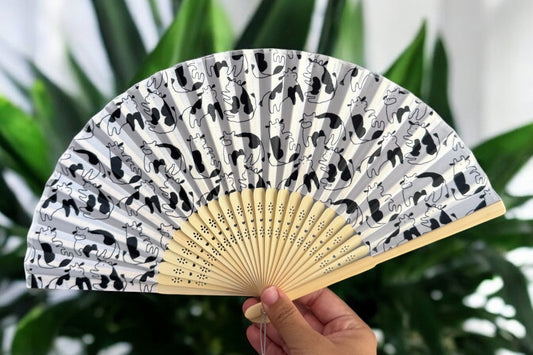 Cute Cow Pattern Fan - Perfect gift for Cow Lovers