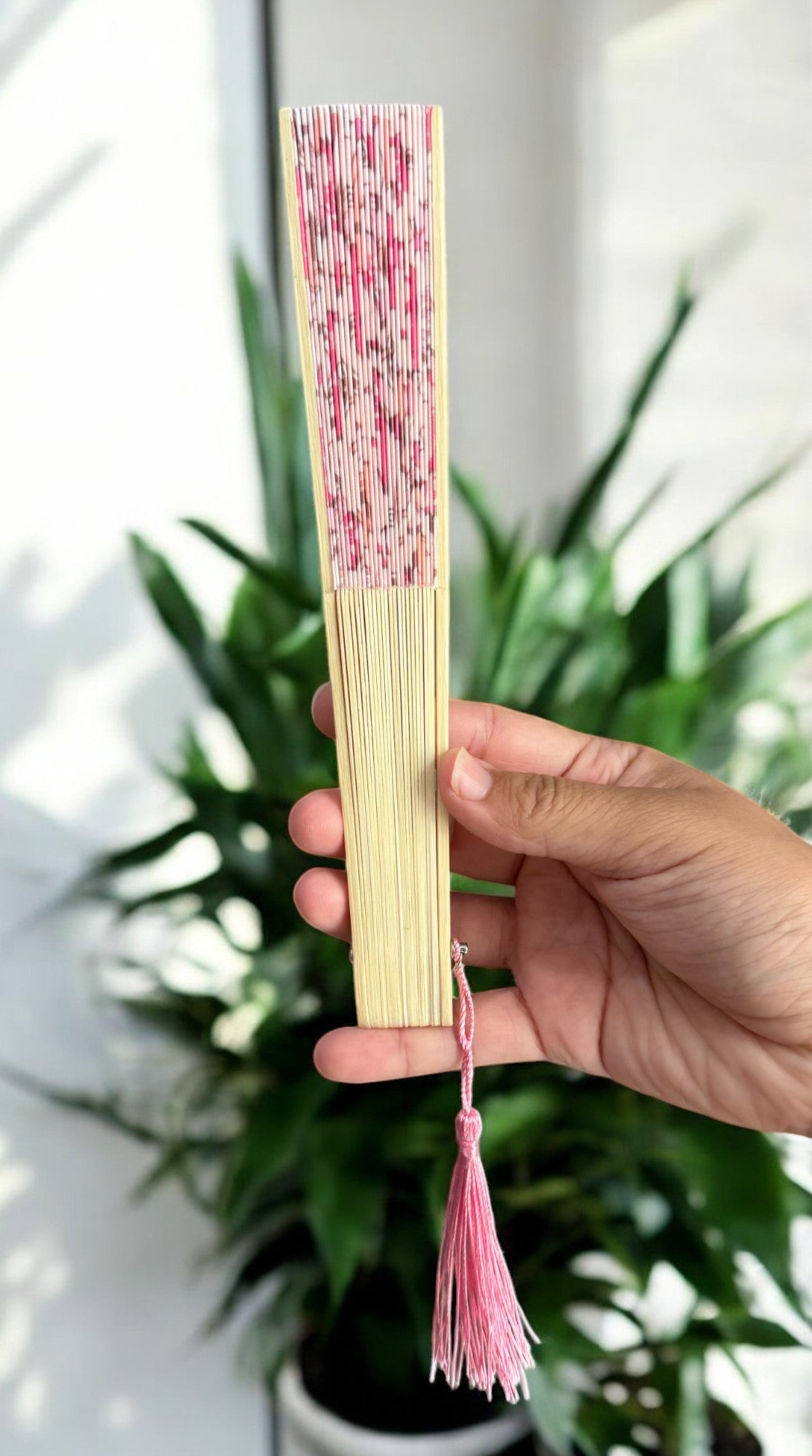 Pink Cowgirl Themed Fan - Cute Accessory